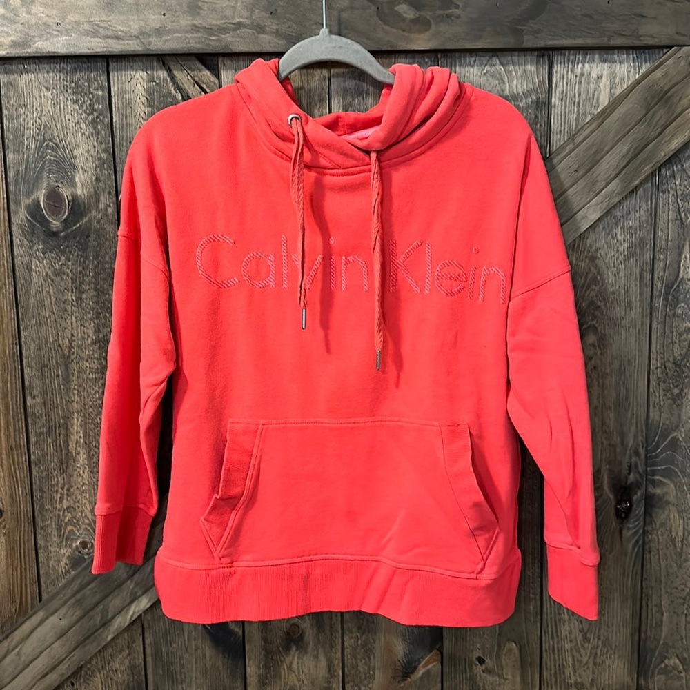 Calvin Klein Pink Hoodie‎